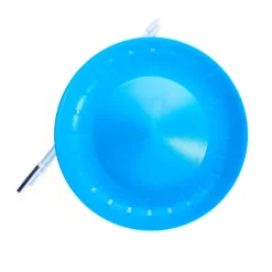 Acrobat - Set Top Spinning Plate Blue + Double Tip Hand Stick