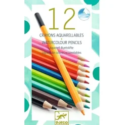12 Aquarel Potloden - Djeco