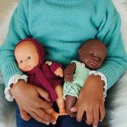 Babypop Europese Jongen Aangekleed Met Vanillegeur - 21 cm