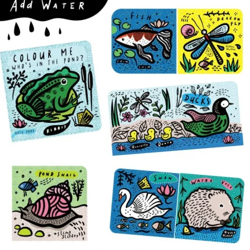 Badboek Color Me: Who's in the Pond?