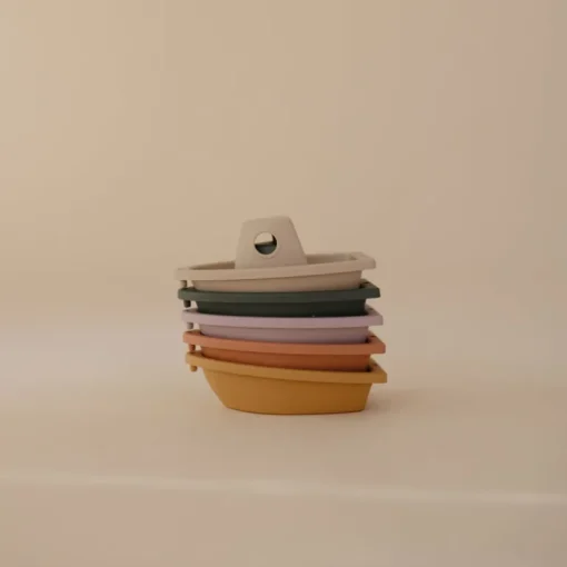 Badspeeltjes Bath Boats Rustic - set van 5