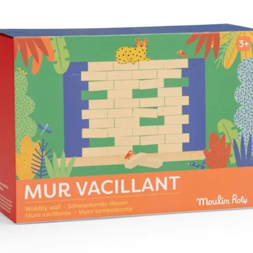 Balansspel Wankelende Muur  - Les Toupitis