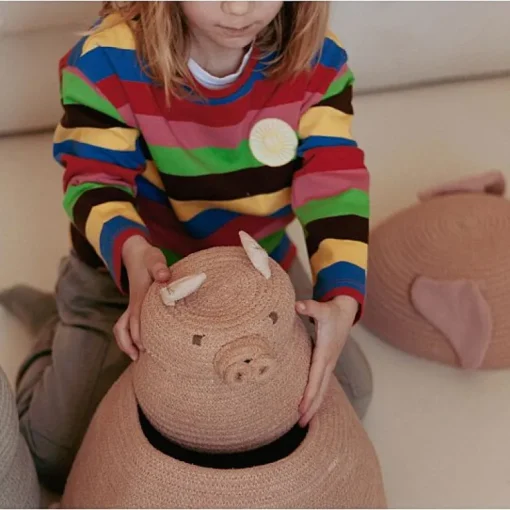 Basket Mini Peggy The Pig