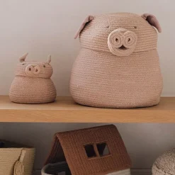 Basket Mini Peggy The Pig