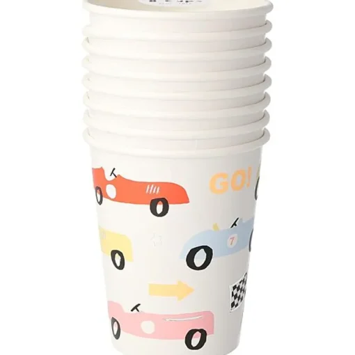 Bekers Race Car Cups - Set Van 8