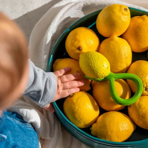 Bijtspeeltje Rammelaar - Lemon Rattle Toy