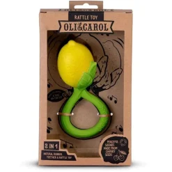 Bijtspeeltje Rammelaar - Lemon Rattle Toy