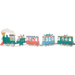 Birthday Train Concertina Card