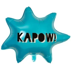 Blauwe Folieballon | Superheros