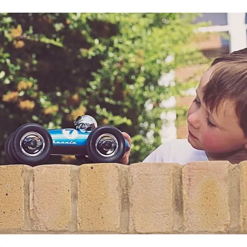 Blauwe Racewagen - Bonnie Joules