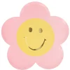 Borden Happy Face Flower Plates - set van 8