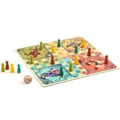 Bordspel Mens Erger Je Niet Ludo - Petits Chevaux