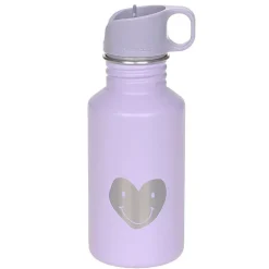 Bottle Stainless Steel Little Gang Heart Lilac