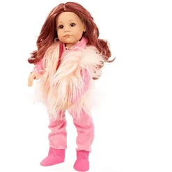 Boutique, Vest "Pink", Babypoppen 42-46 Cm / Staanpoppen 45-50 Cm