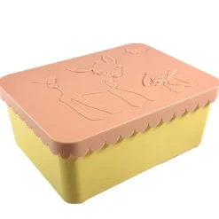 Brooddoos met 1 vak - Deer Peach Light Yellow