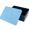Brooddoos met 3 vakjes - Bear Light Blue Navy