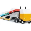 Car Transporter (K201) 36,2X4,6X8,4Cm, Wooden Diecast,