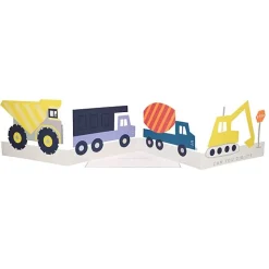 Construction Concertina Card
