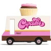 Cupcake Van (F647) 8,4X4,1X6,5Cm, Wooden Diecast, In Giftbox, 3+