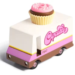 Cupcake Van (F647) 8,4X4,1X6,5Cm, Wooden Diecast, In Giftbox, 3+