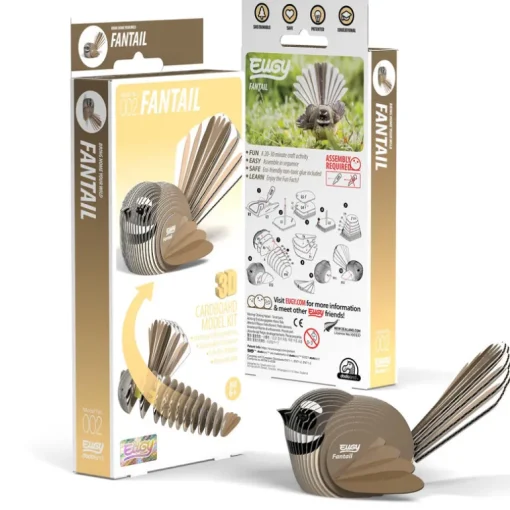 3D puzzel - Vogel Fantail