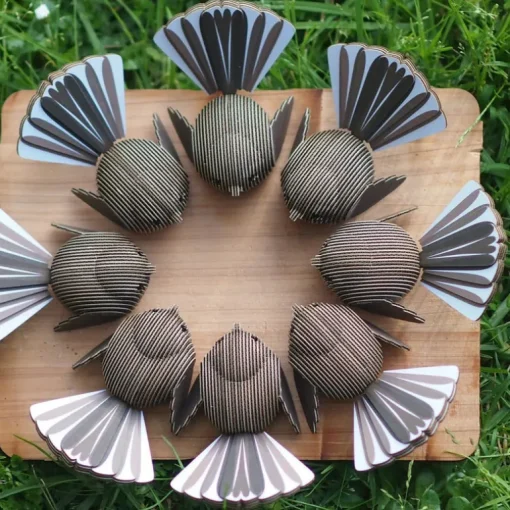 3D puzzel - Vogel Fantail