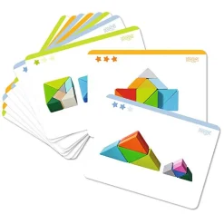 3D-Compositiespel Tangram Kubus