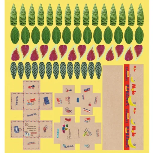 Decoratievellen in map - Het Muizenhuis