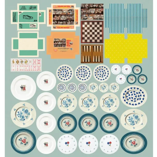 Decoratievellen in map - Het Muizenhuis