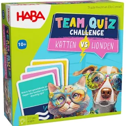 Denkspel Team Quiz Challenge - Katten Vs. Honden