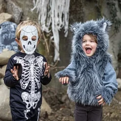 Dierenkostuum Big Bad Wolf Vest With Gloves