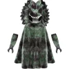 Dino Verkleedcape Met Klauwen - Grandasaurus Dilophosaurus