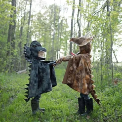 Dino Verkleedcape Met Klauwen - Grandasaurus Dilophosaurus