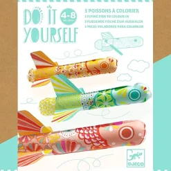 Diy - A Colorier, À Peindre Koinobori