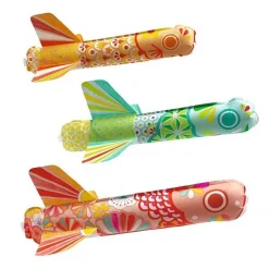 Diy - A Colorier, À Peindre Koinobori