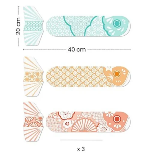 Diy - A Colorier, À Peindre Koinobori