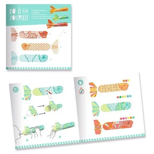 Diy - A Colorier, À Peindre Koinobori
