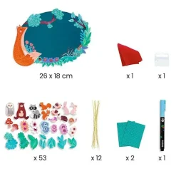 Diy Knutselset | Mozaïeken & Stickers In Het Bos