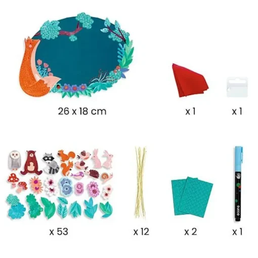 Diy Knutselset | Mozaïeken & Stickers In Het Bos