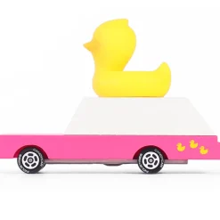 Duckie Wagon (W806) 8,9X3,8X6,4Cm, Wooden Diecast, Magnetic, In