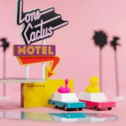 Duckie Wagon (W806) 8,9X3,8X6,4Cm, Wooden Diecast, Magnetic, In