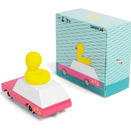 Duckie Wagon (W806) 8,9X3,8X6,4Cm, Wooden Diecast, Magnetic, In