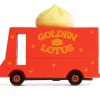 Dumpling Van (F347) 8,4X4,1X6,5Cm, Wooden Diecast, In Giftbox,