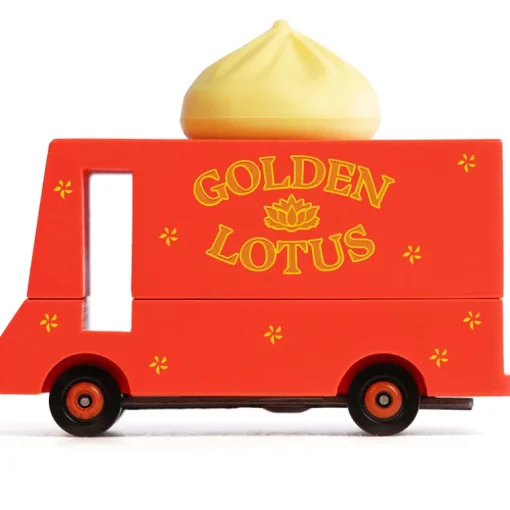 Dumpling Van (F347) 8,4X4,1X6,5Cm, Wooden Diecast, In Giftbox,