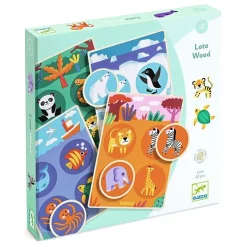Educatief Spel Loto Wood