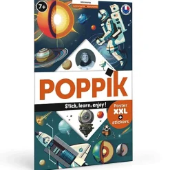 Educatieve Xxl Poster + 40 Stickers Astronomy | 7-12 Jaar