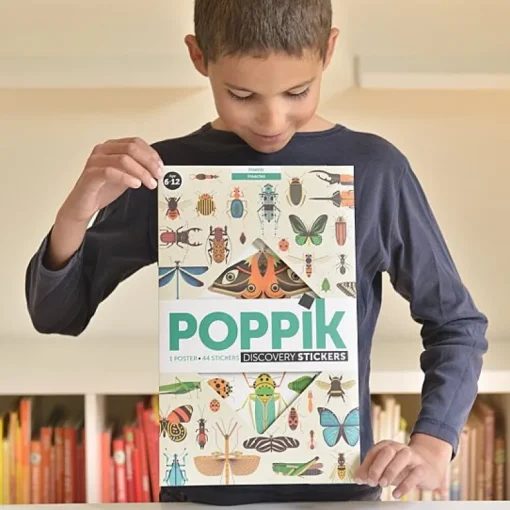 Educatieve Xxl Poster + 44 Stickers Insect | 6-12 Jaar