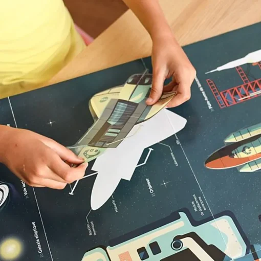 Educatieve Xxl Poster + 40 Stickers Astronomy | 7-12 Jaar