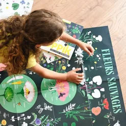 Educatieve Xxl Poster + 51 Stickers Botanic | 7-12 Jaar