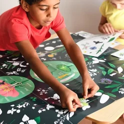 Educatieve Xxl Poster + 51 Stickers Botanic | 7-12 Jaar